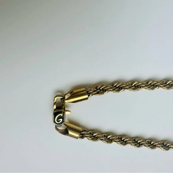 GLD 18k Authentic Yellow Gold 20” Rope Chain, 6mm - Picture 2 of 11